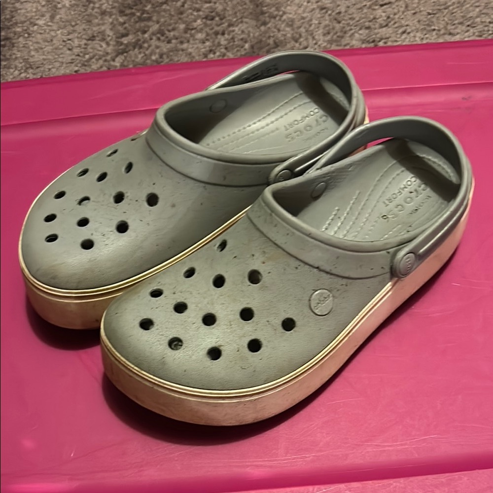 Crocs Gray Clogs
